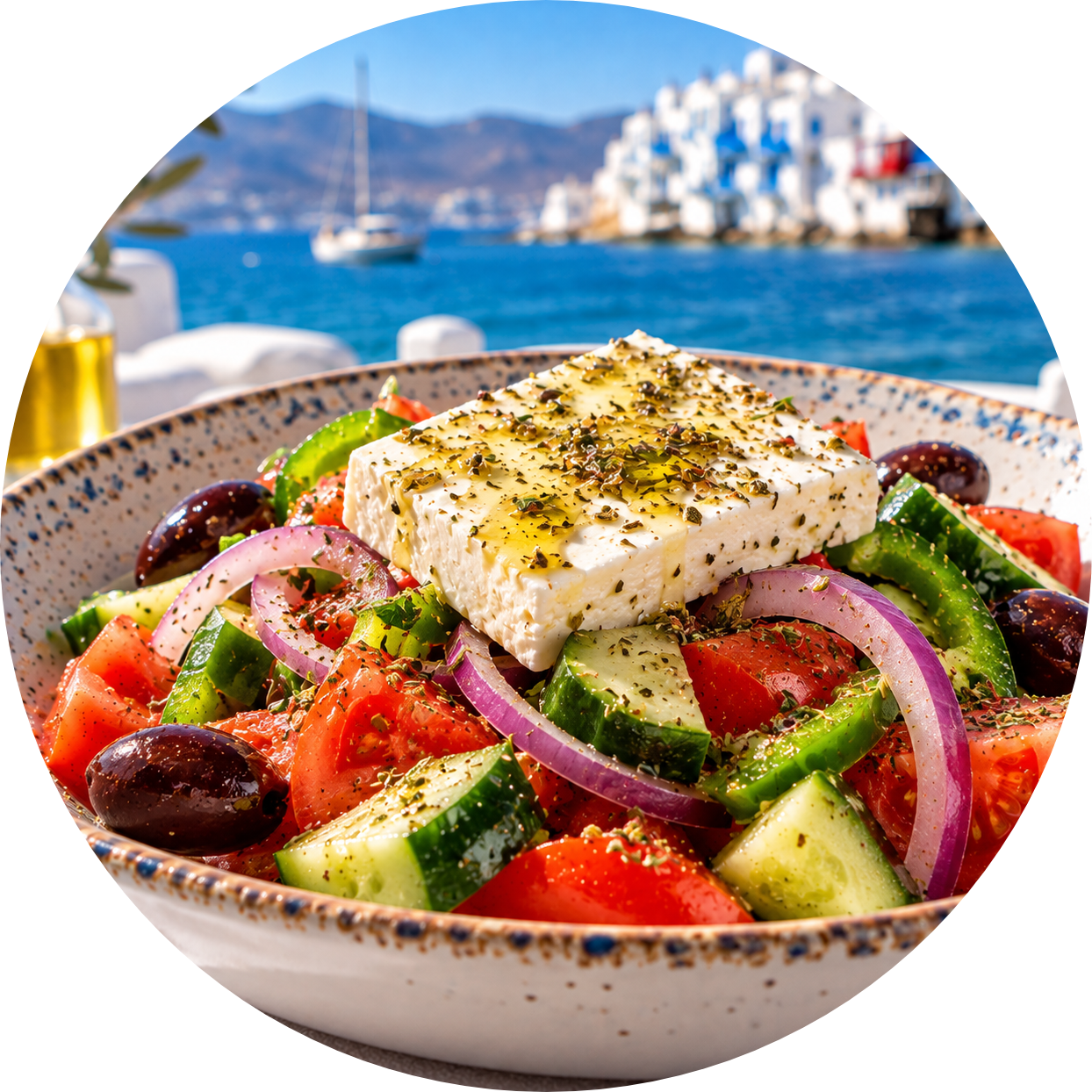 HOME sunlit greek salad by the sea modified
